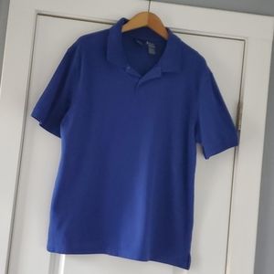 Blue polo tshirt!